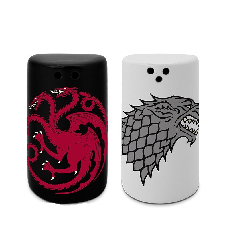 GAME OF THRONES Salt & Pepper Shakers • Plush World